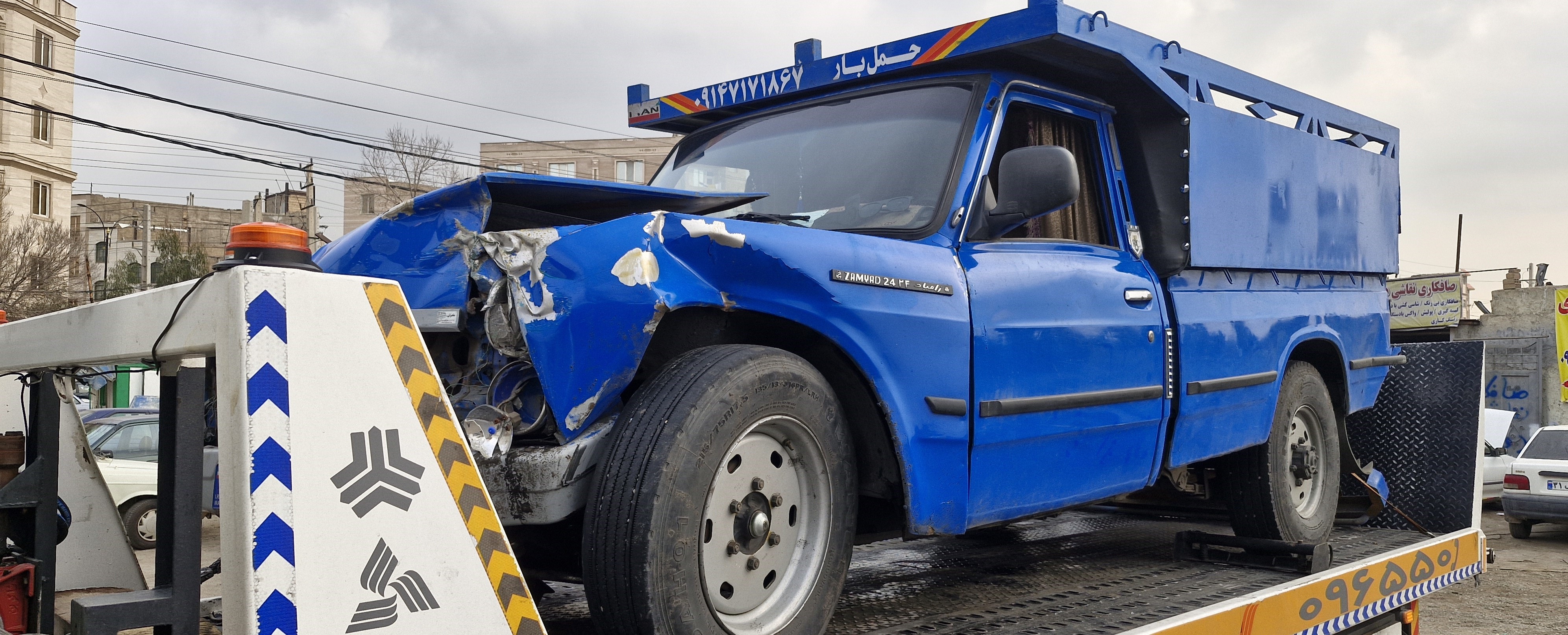 انتقال خودرو تصادفی